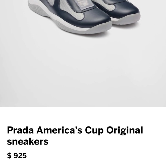 Prada America's Cup Original Sneakers - Picture 7 of 8